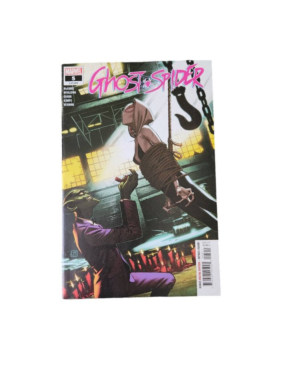 Marvel Ghost Spider #5 2020 Comic Book Collector Bagged Boarded
